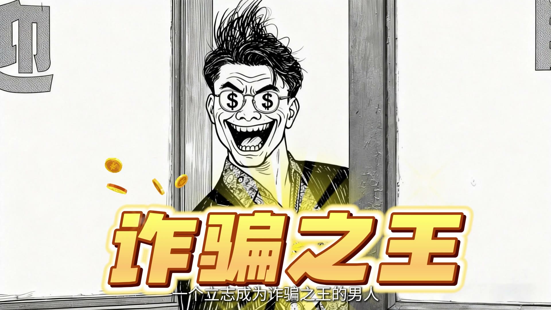 漫画画面以诈骗之王介绍人物