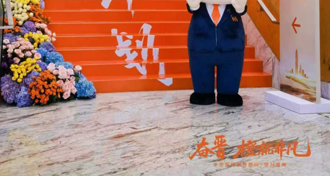 平安保险康养顾问晋升盛典吉祥物