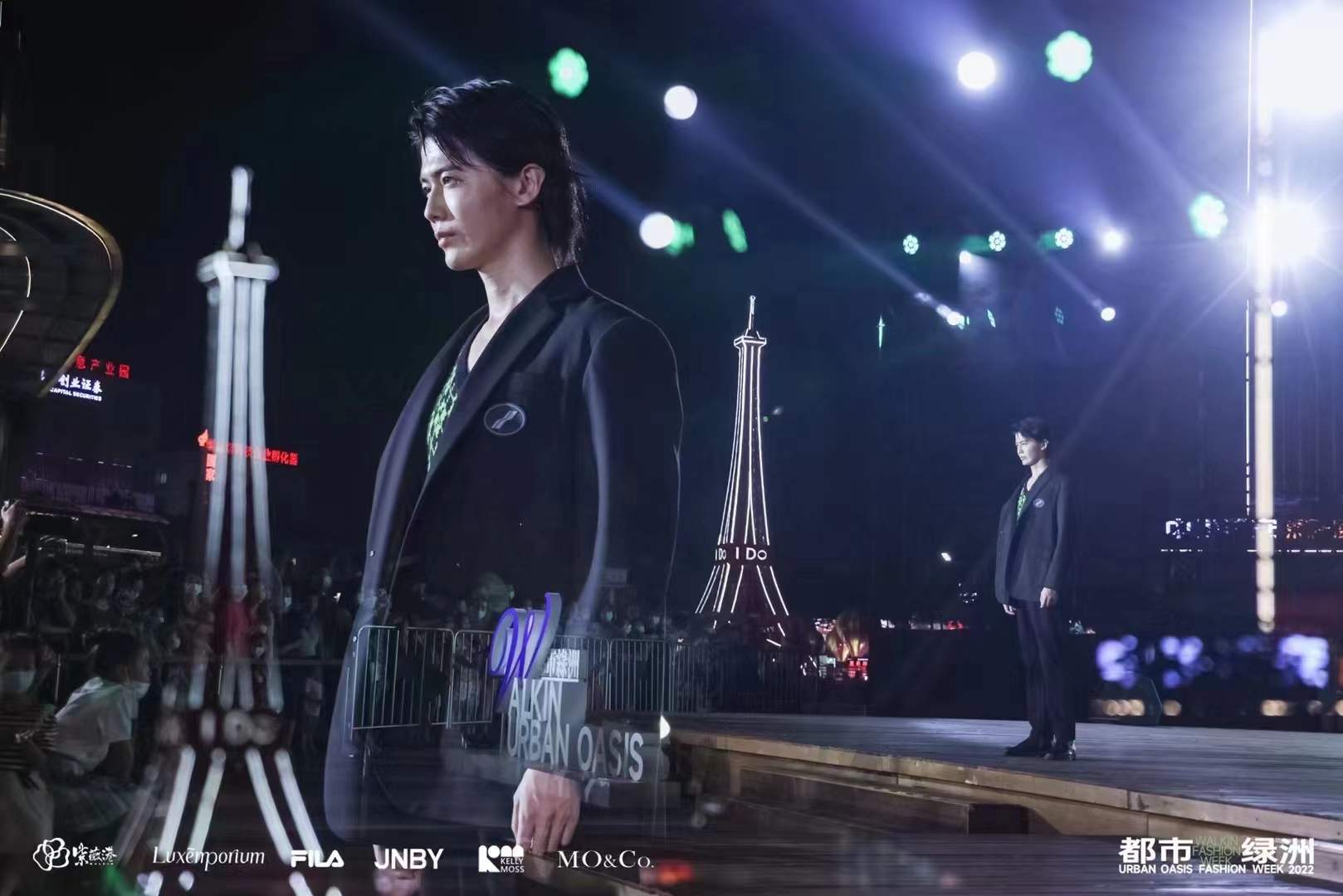 都市绿洲男模特展示